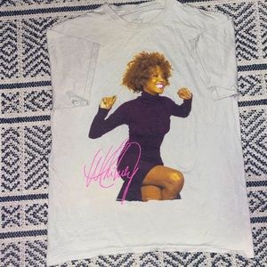 Thrifted Whitney Houston T-shirt